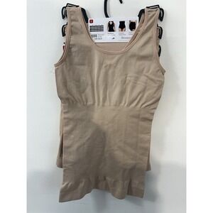 Skinnygirl Shapers Set 3 Firm Shaping Pieces Tank‎ Tummy Thigh Tamer Brief 7120